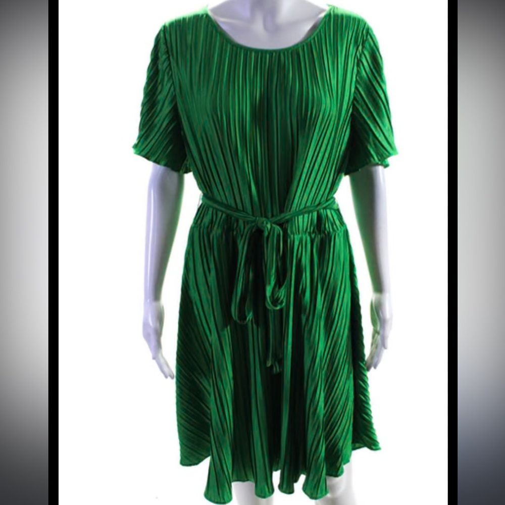 DKNY Green Dress. Size 14.